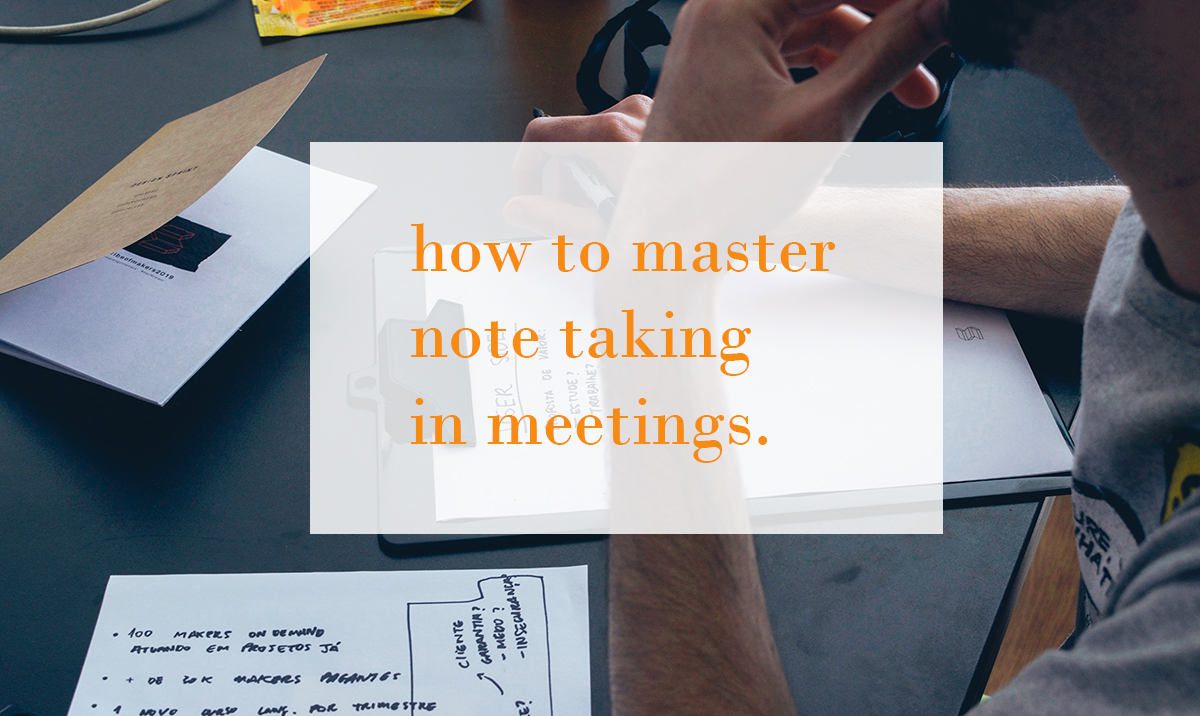How to Take Good Meeting Notes – Color Coding & More